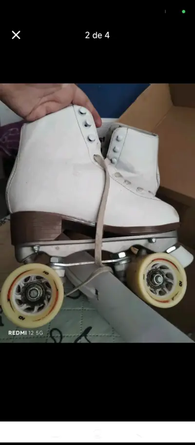 Patines  blancos - miniatura 4