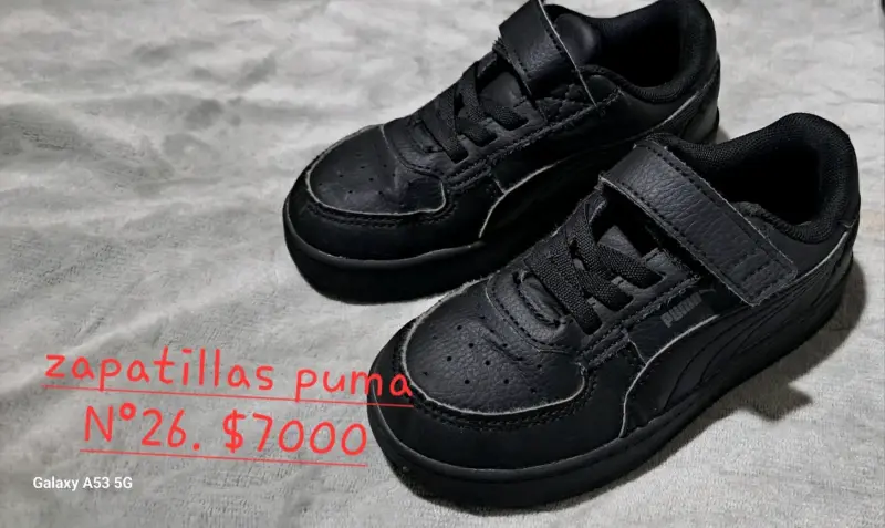 Zapatos Colloky, zapatillas puma talla 26 negros - 5