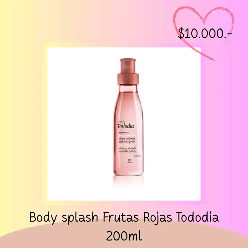 Body splash Frutas Rojas 200ml