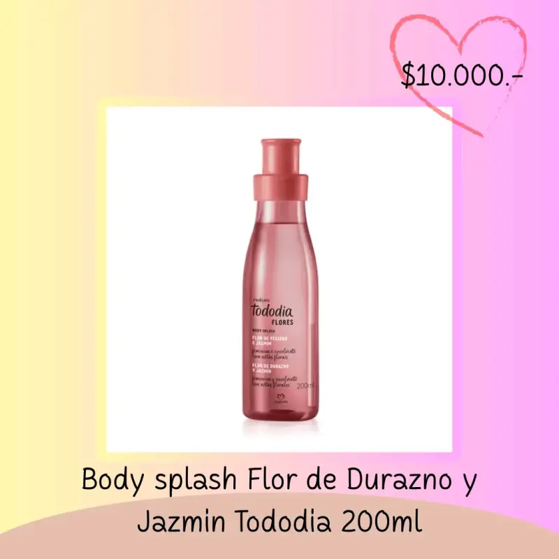 Body splash Flor de Durazno 200ml