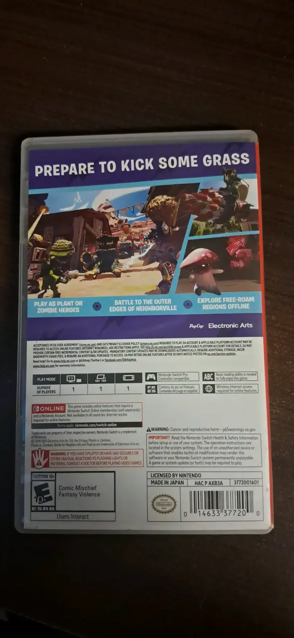 Juego Nintendo Switch Plants vs Zombies - 3
