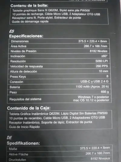 Tablet gráfica Huion Inspiroy Dial - miniatura 6