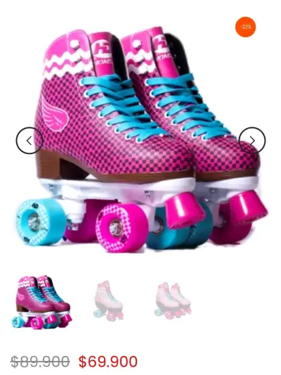Patines Quad Hondar Soy Luna Negro - miniatura 5