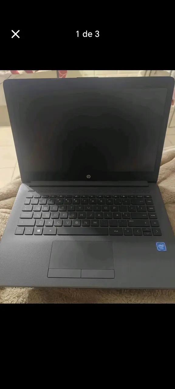 Laptop HP color negro - 2