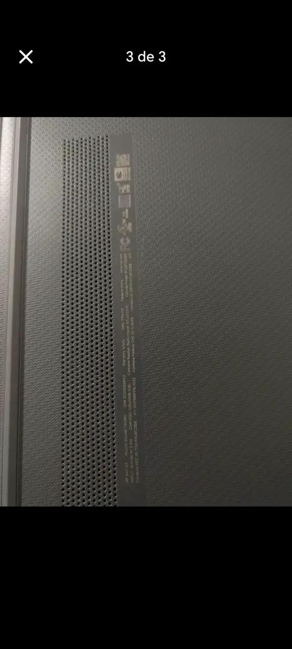 Laptop HP color negro - 3