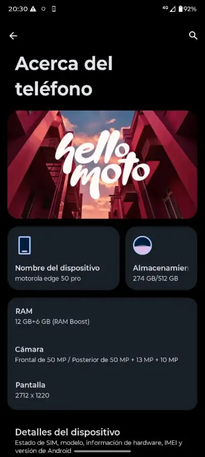 Motorola edge 50 pro 512gb - miniatura 6