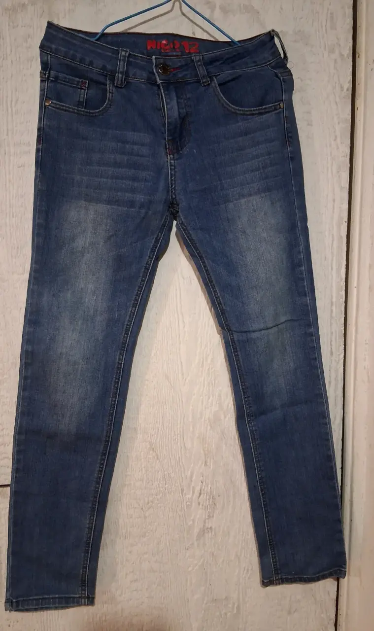 Jeans Marvel azul con parche - 4