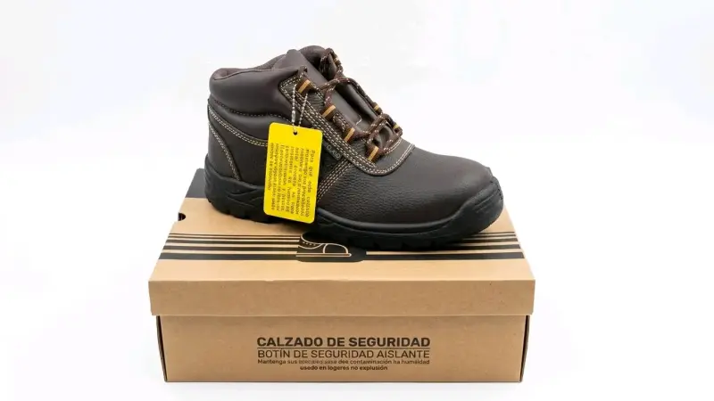 Botines de seguridad marrones - 1
