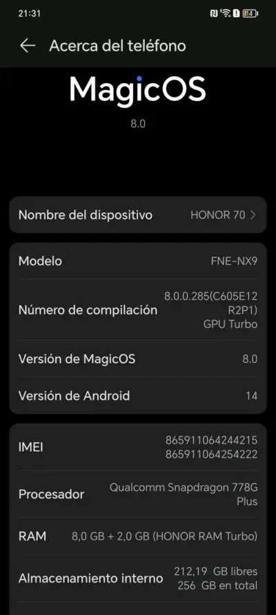 Smartphone Honor - miniatura 3