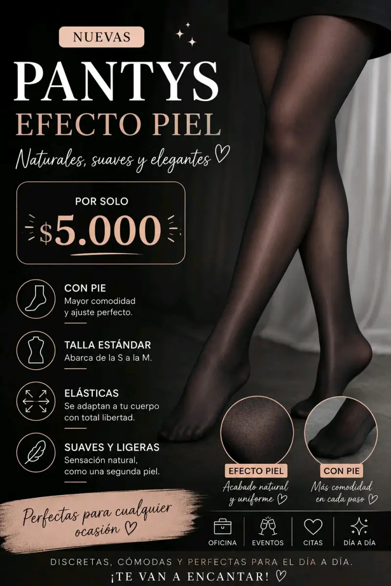 Pantys efecto piel nuevas