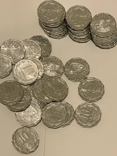 50 monedas 10 centavos 1979 (UNC) Sin Circular - miniatura 1