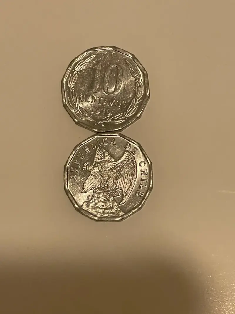 50 monedas 10 centavos 1979 (UNC) Sin Circular - 2
