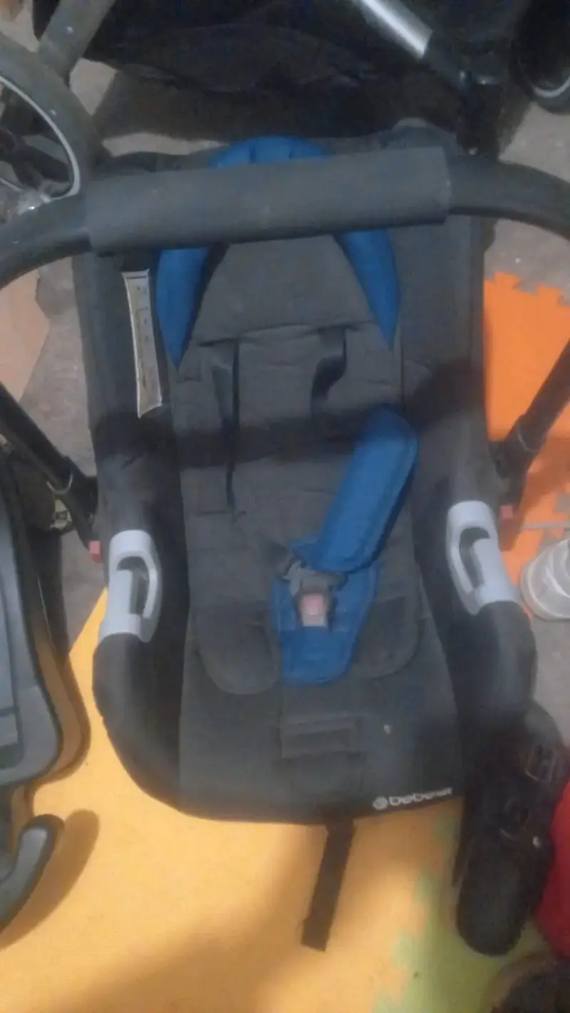 Silla de auto para bebé negro - 3