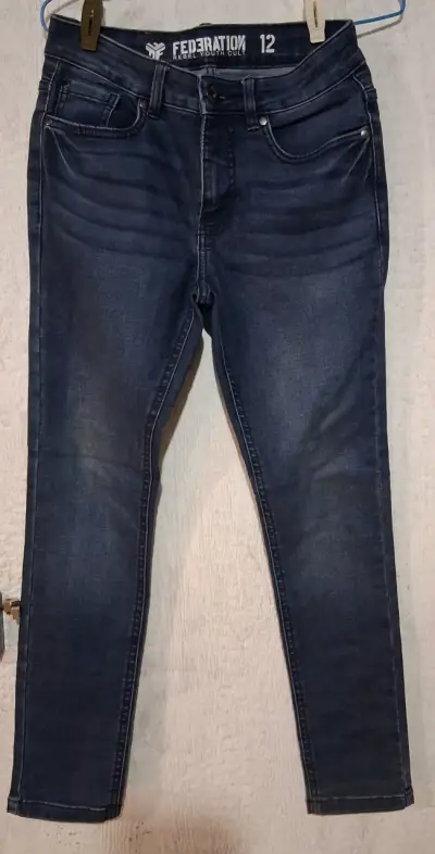 Jeans azul Federation talla 12 - miniatura 4