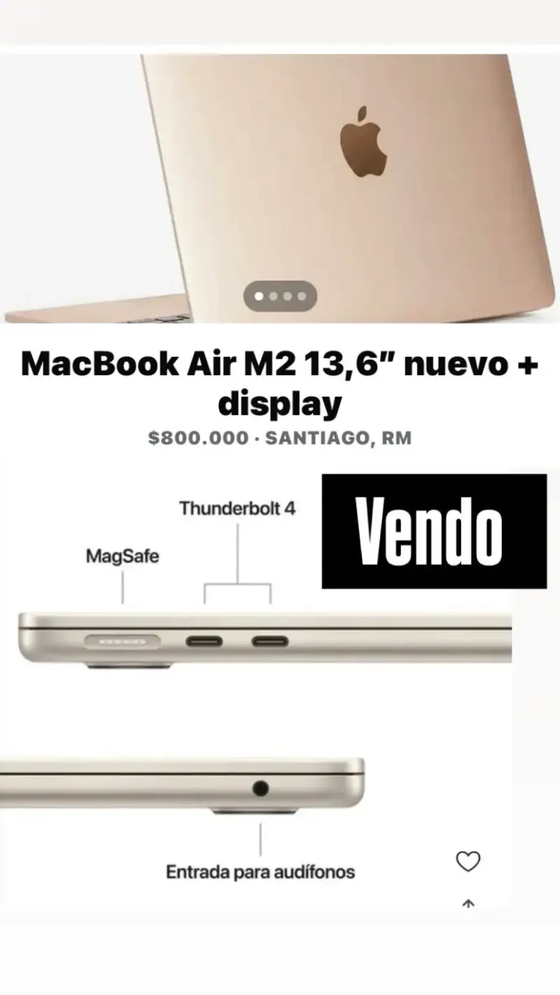 MacBook Air M2 nuevo / reemplazo pantalla - 4