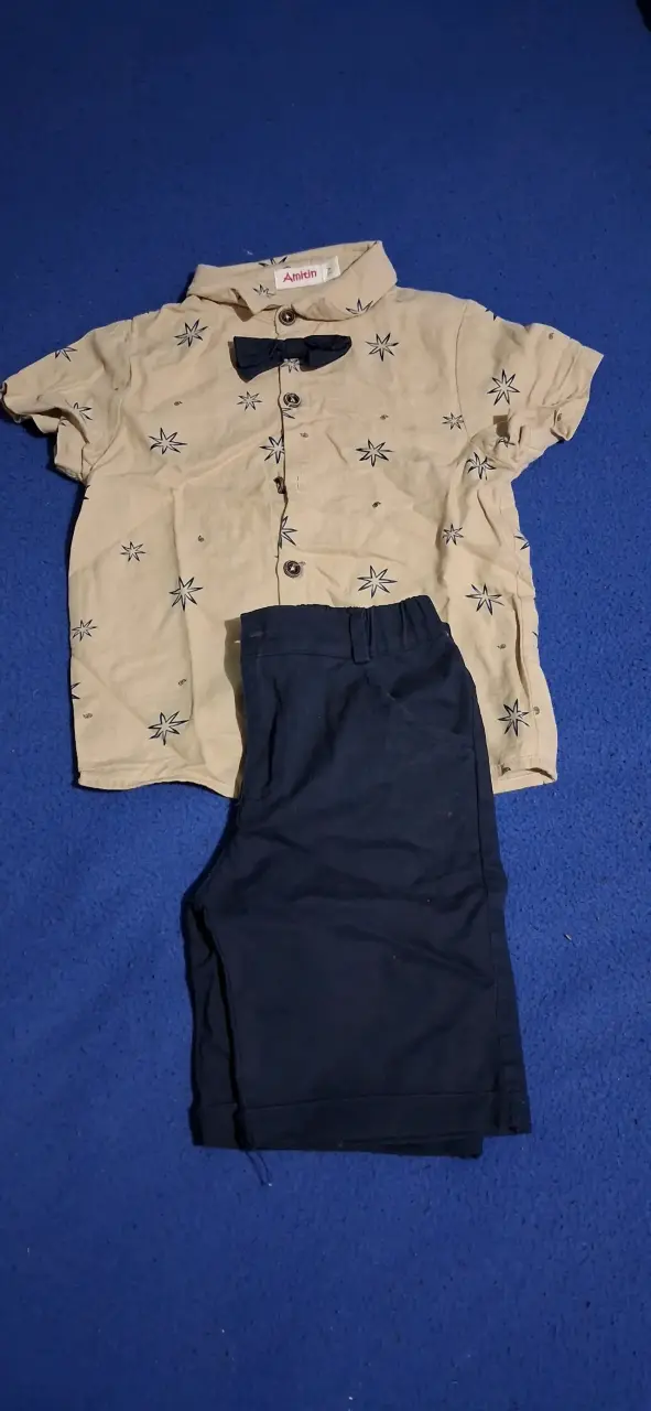 Conjunto de camisa y pantalón infantil - 1