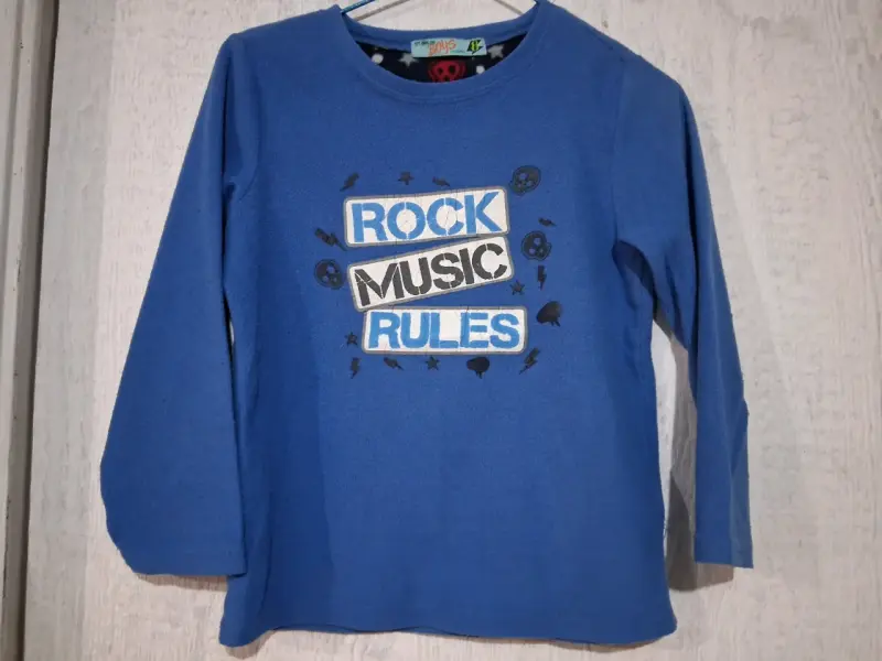 Pijama infantil polar azul - 2