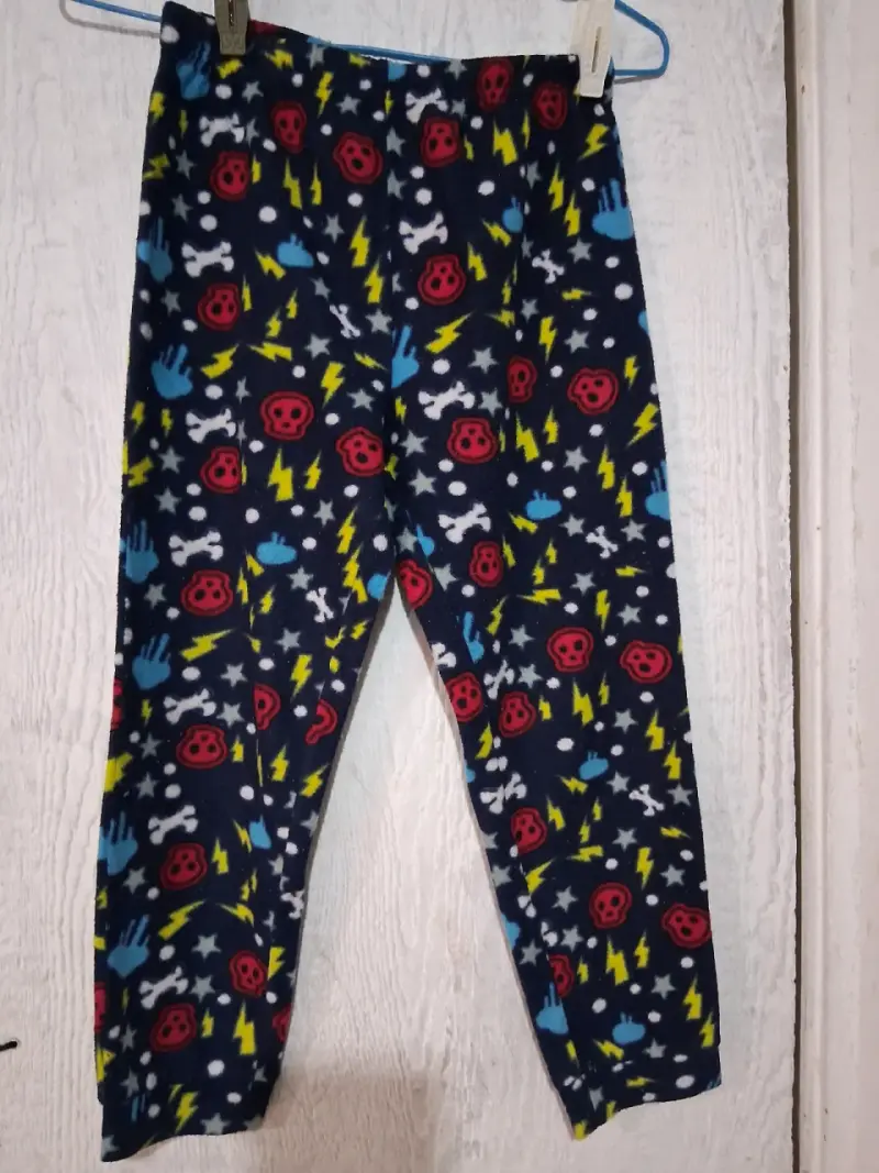 Pijama infantil polar azul - 3