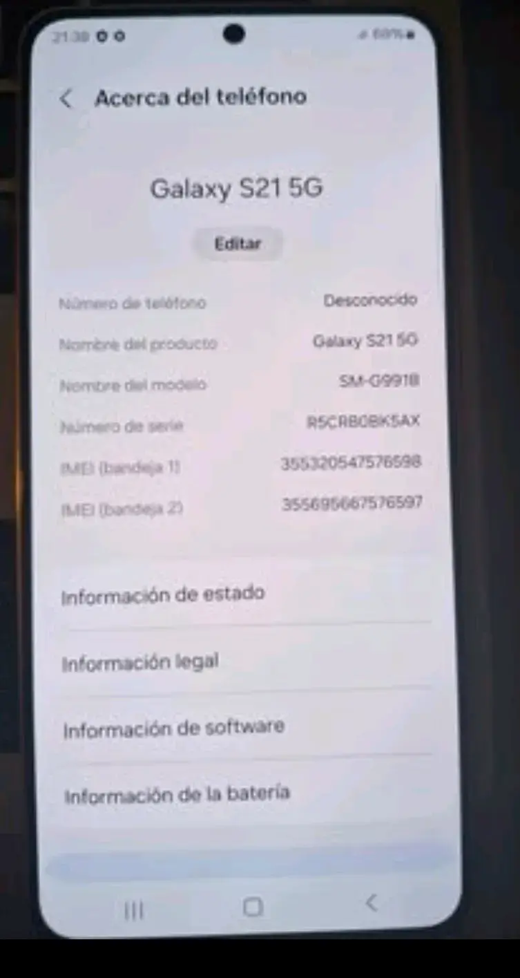 Samsung S21 5G - 6