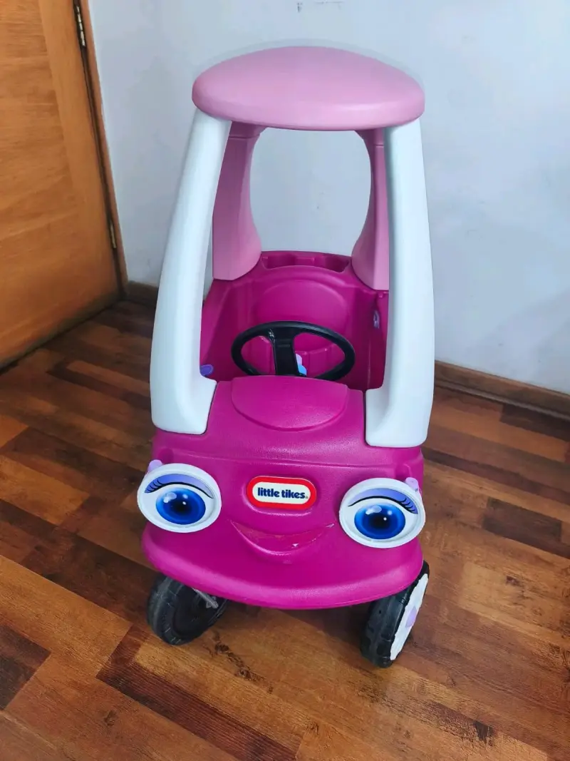 Auto de juguete Little Tikes rosa - 1