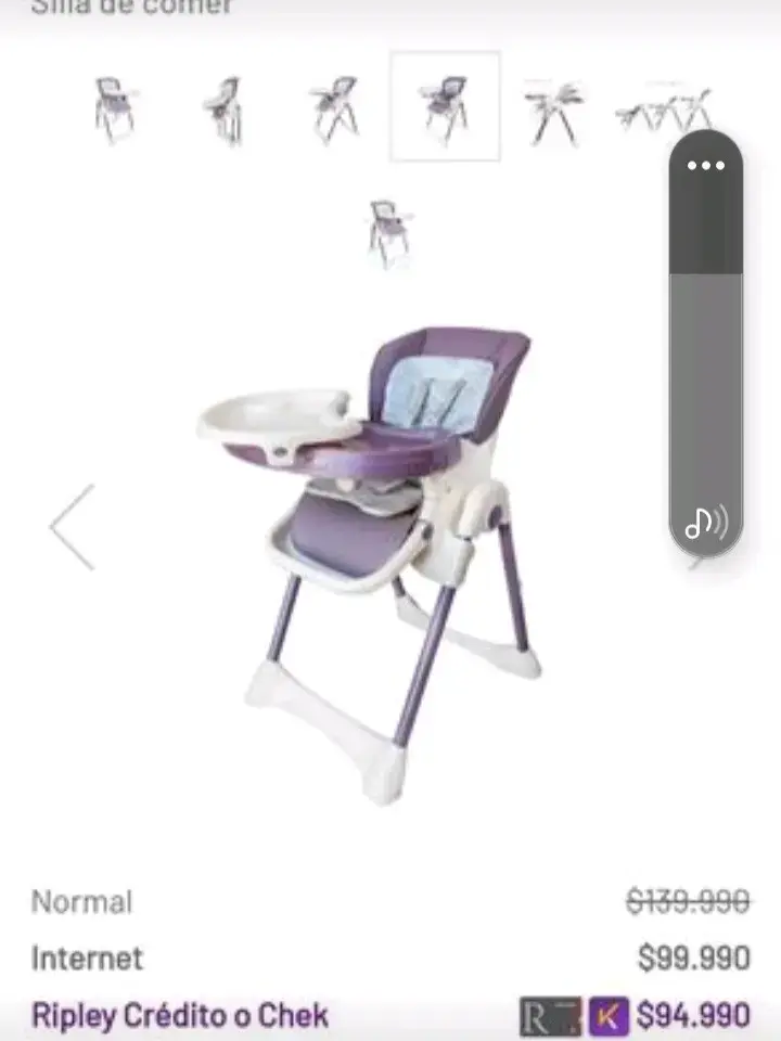 Silla alta para bebé - 2