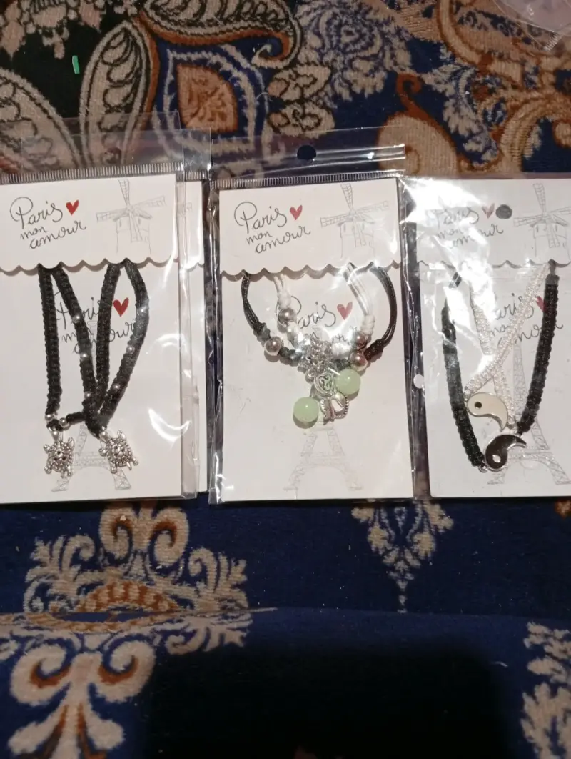 Conjunto de pulseras París Mon Amour