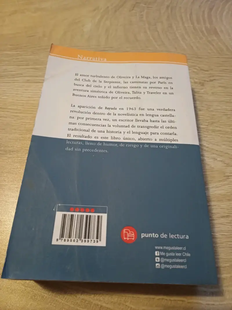 Libro Rayuela de Julio Cortázar - 2