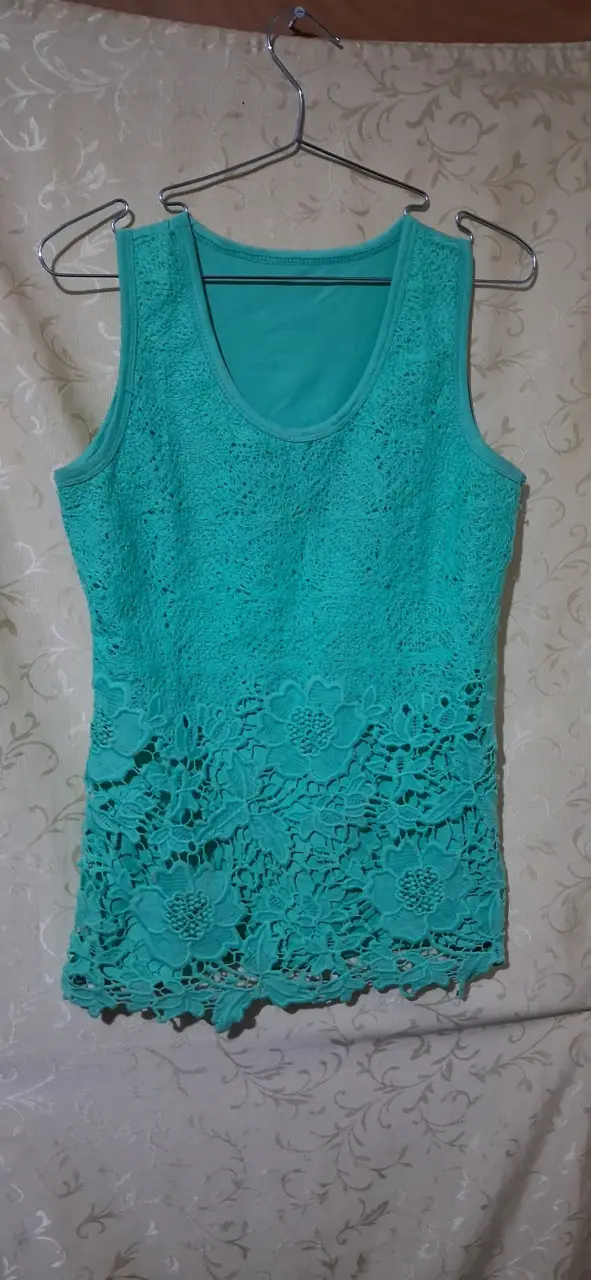 Blusa con estampado floral rojo - 5