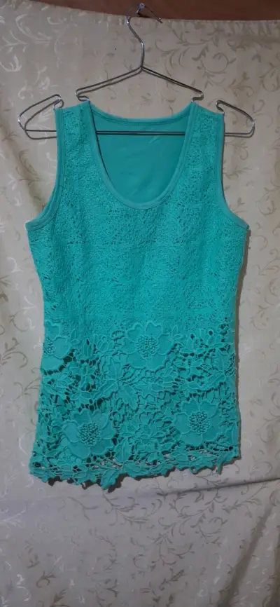 Blusa con estampado floral rojo - miniatura 5