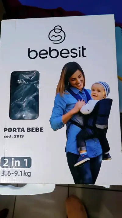 Mecedora y porta bebé - miniatura 2