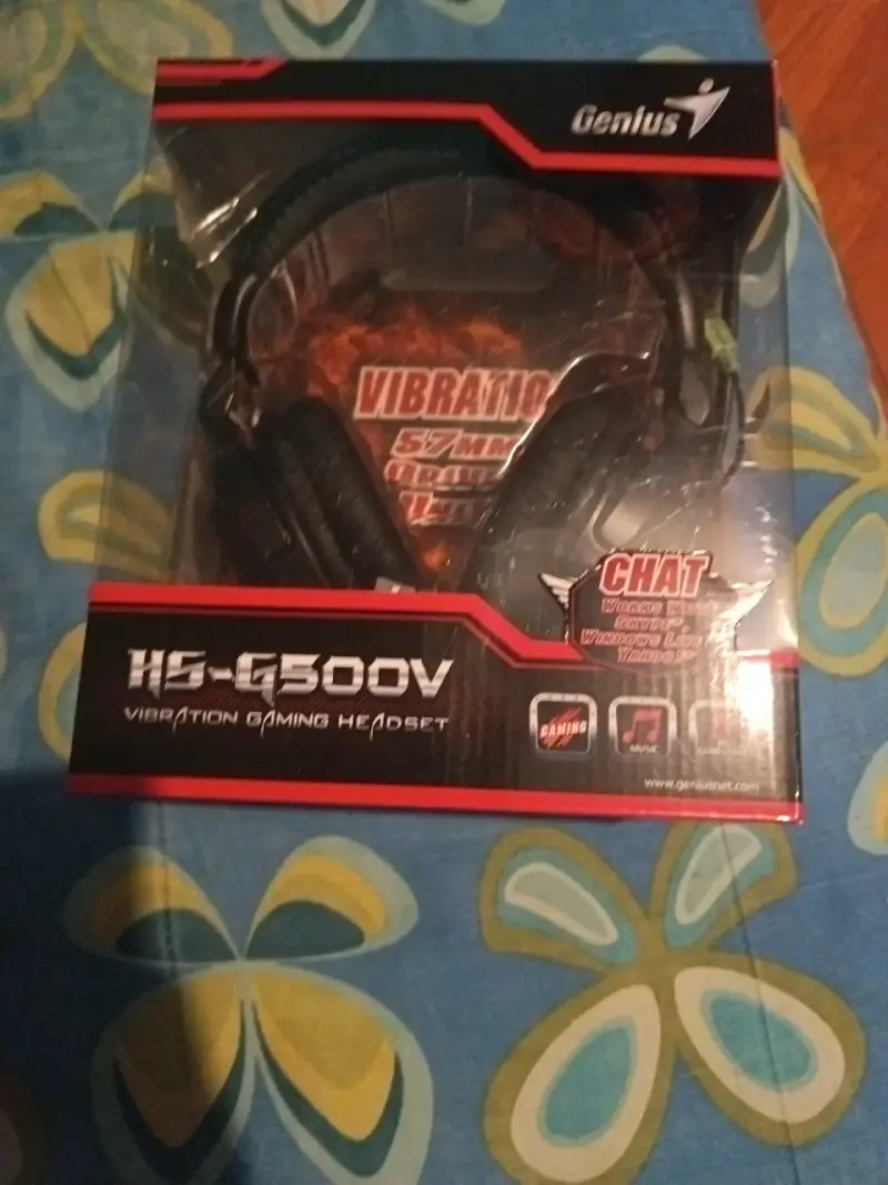 Headset Gamer Genius HS-G500V - 1