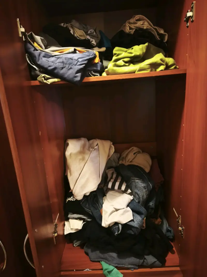 Closet de madera grande - 4