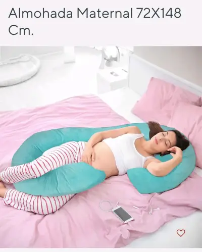 Almohada maternal turquesa - miniatura 2