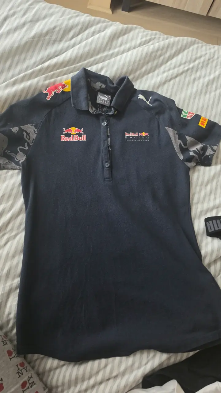 Polera Red Bull Racing azul mujer - 3