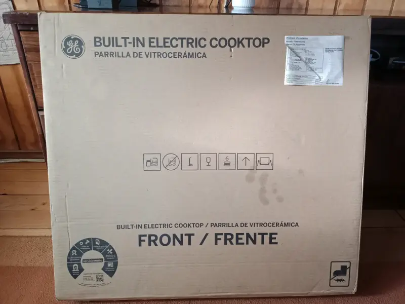 Parrilla vitrocerámica empotrable GE - 1