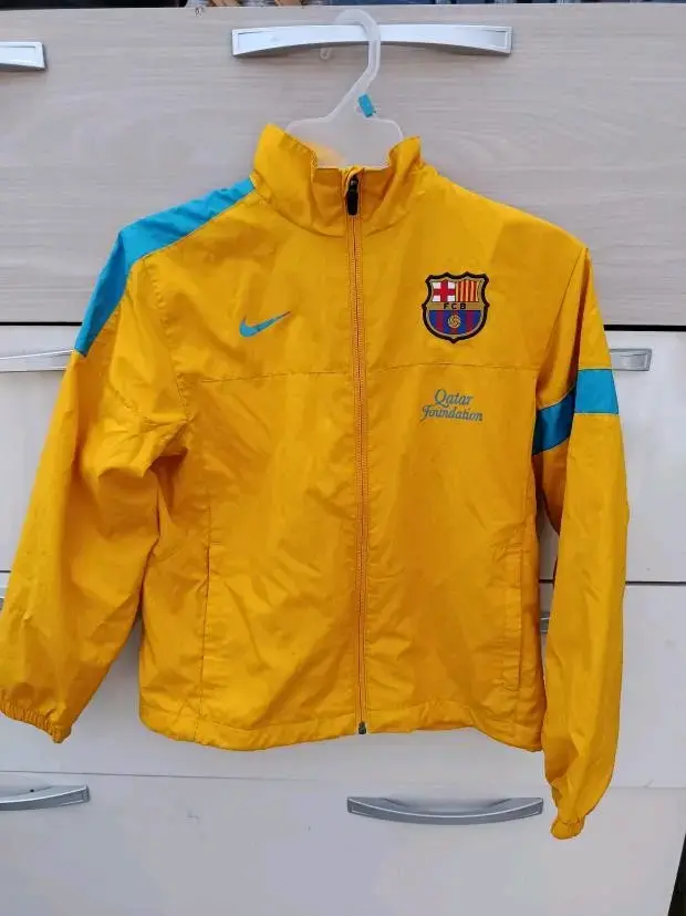 Chaqueta amarilla del Barça de niño - 1