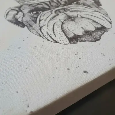 Cuadro King Dog 30x30x30 - miniatura 5