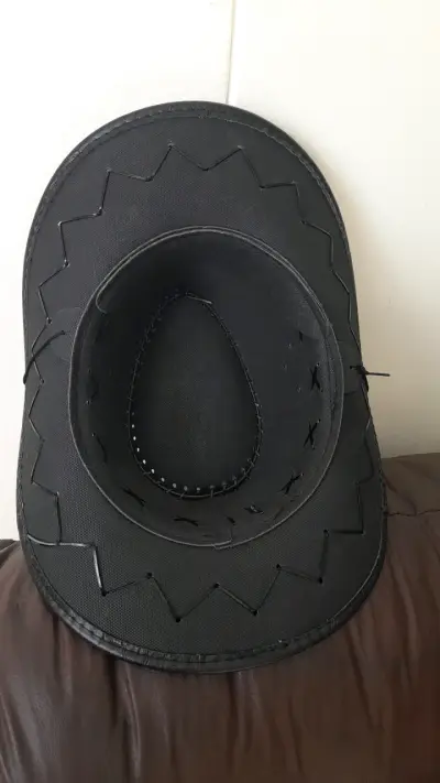 Sombrero vaquero negro - miniatura 2
