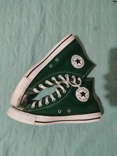 Zapatillas altas verdes - miniatura 1