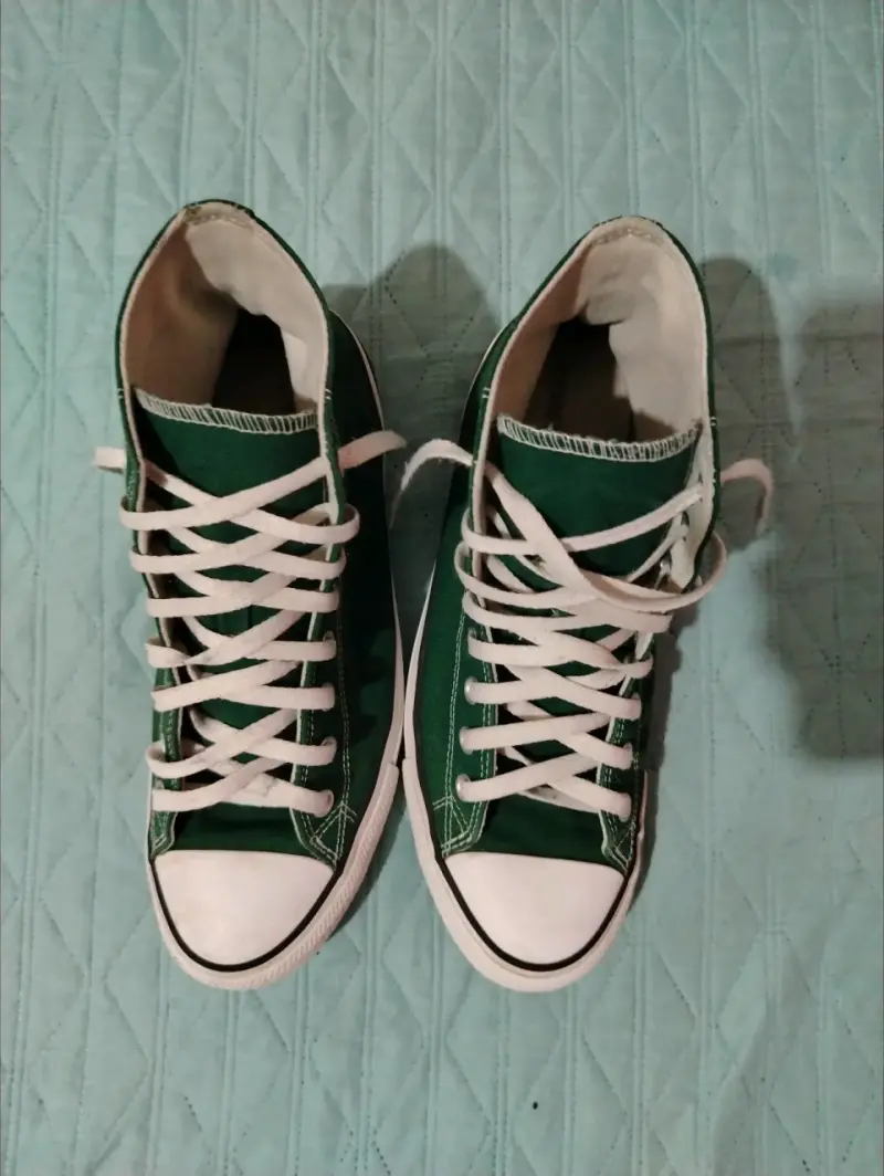 Zapatillas altas verdes - 2