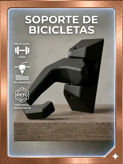 Ahorra espacio - Soporte de bicicletas con pivote! - miniatura 1