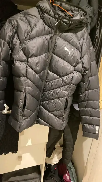Chaqueta acolchada negra Puma - miniatura 1