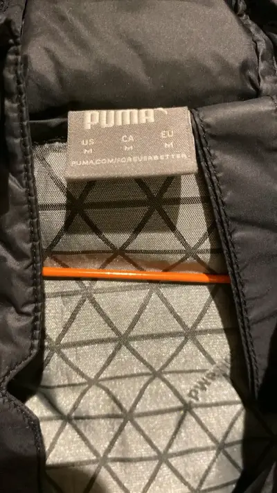 Chaqueta acolchada negra Puma - miniatura 2