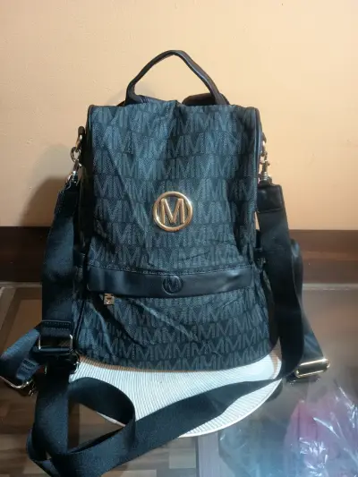 Mochila negra Marco - miniatura 1