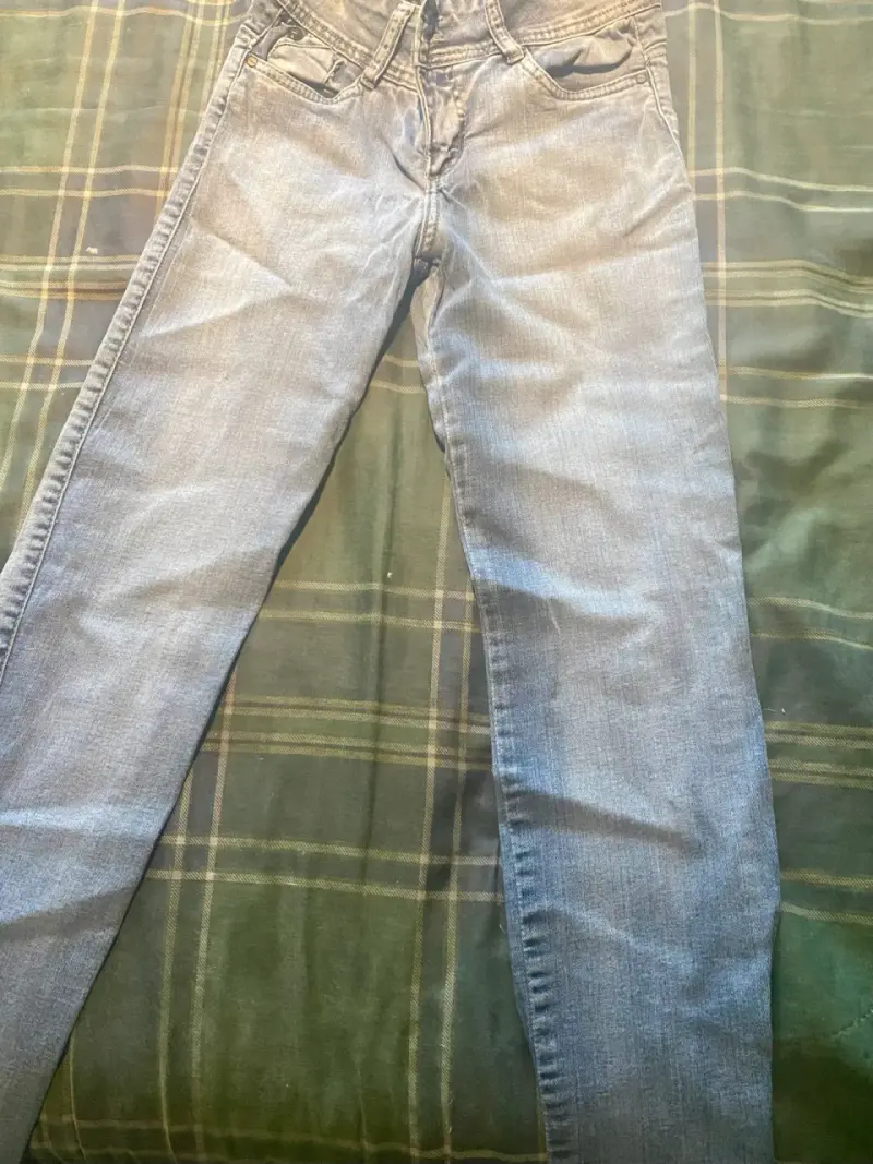 Jeans gris mujer - 1