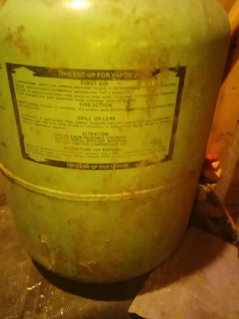 Cilindro de refrigerante R-22 - 3