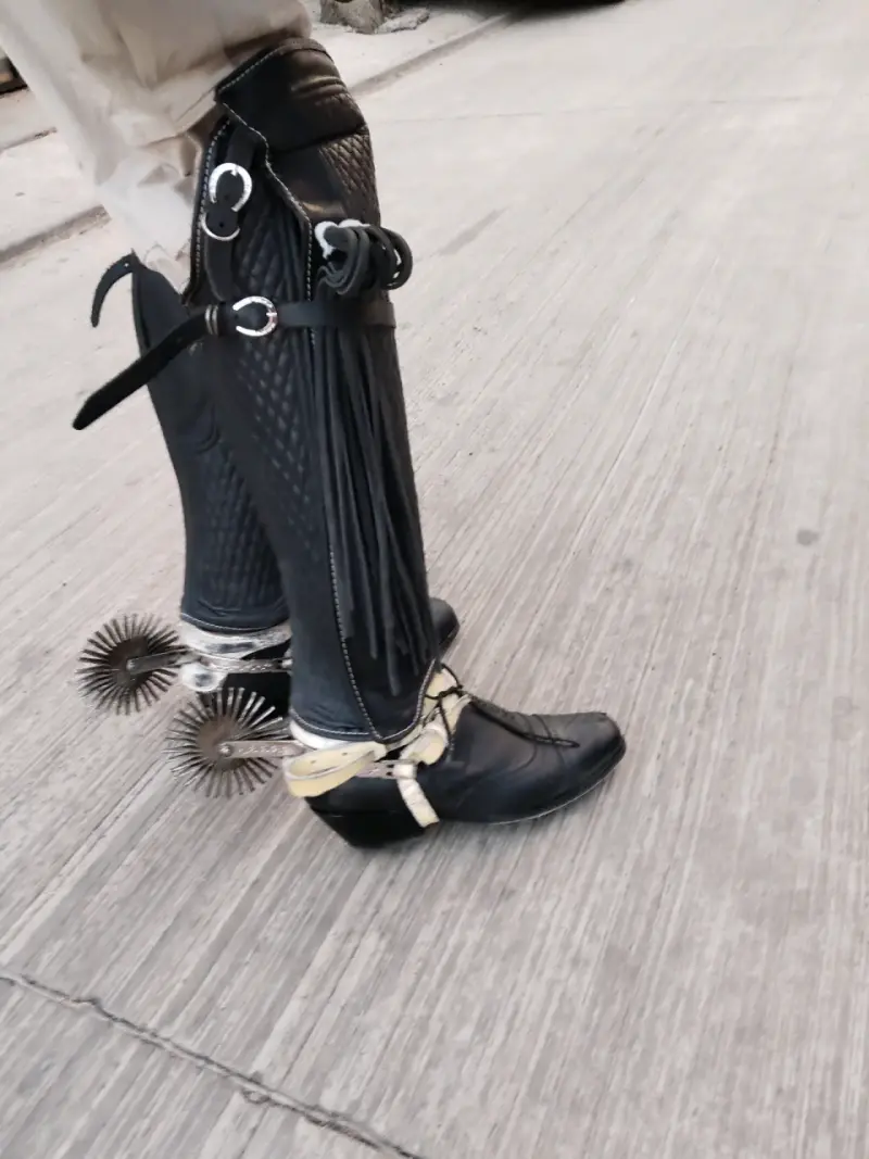 Vendo espuelas n4 y corraleras - 2