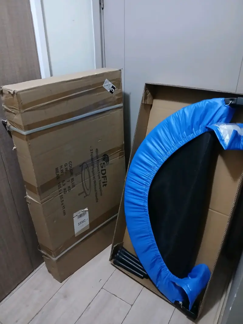 Trampolín de ejercicio soporta hasta 100kg - 2