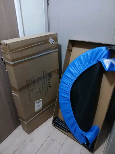Trampolín de ejercicio soporta hasta 100kg - miniatura 2