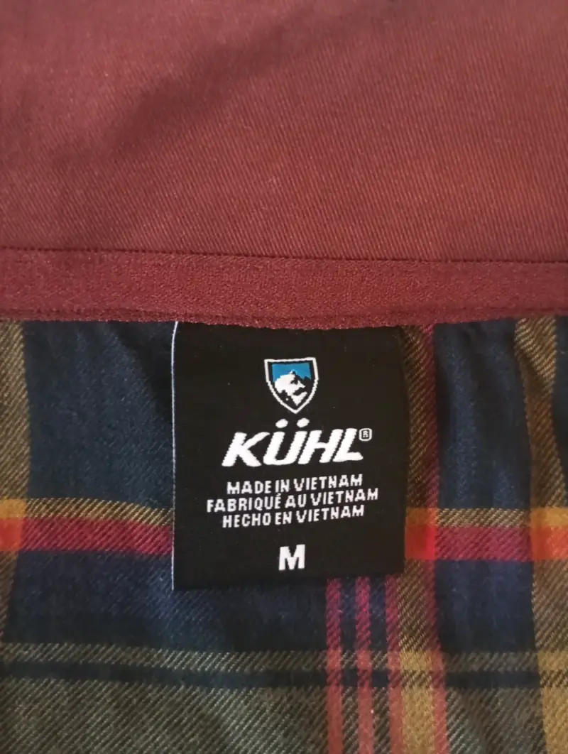 Talla M (mujer). Chaqueta KÜHL marrón con cierre - 4